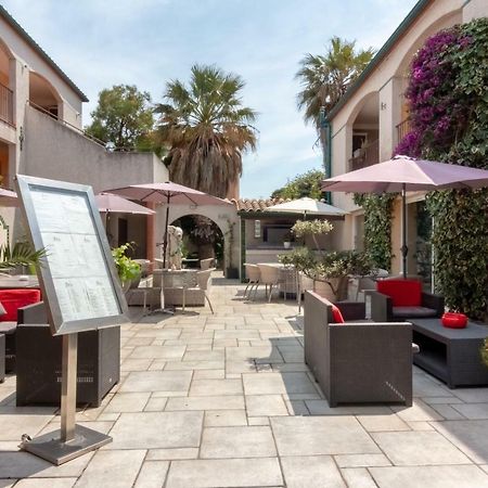 Logis Hotel Les II Mas - Perpignan Sud Cabestany Eksteriør billede