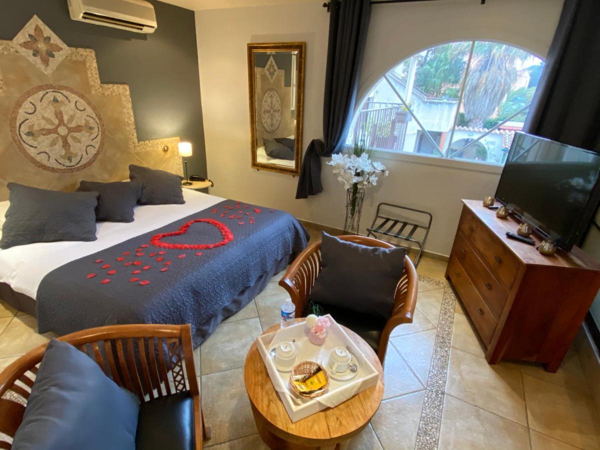 Logis Hotel Les II Mas - Perpignan Sud Cabestany Eksteriør billede