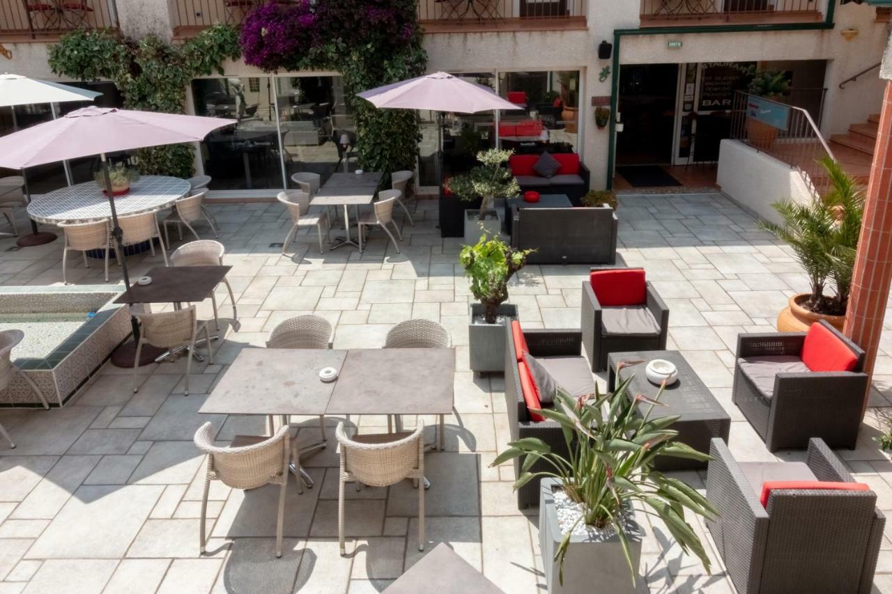 Logis Hotel Les II Mas - Perpignan Sud Cabestany Eksteriør billede