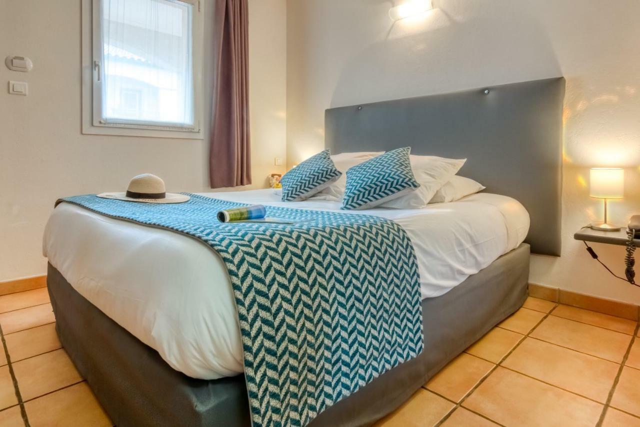 Logis Hotel Les II Mas - Perpignan Sud Cabestany Eksteriør billede